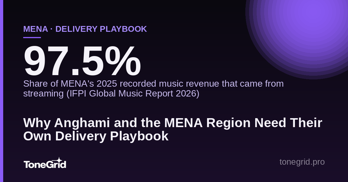 Why Anghami and the MENA Region Need Their Own Delivery Playbook