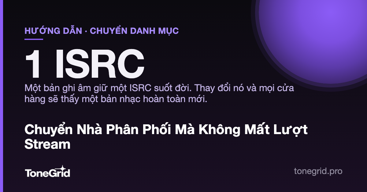 Chuyển Nhà Phân Phối Mà Không Mất Lượt Stream: Cẩm Nang Chuyển Danh Mục Cho Hãng Đĩa