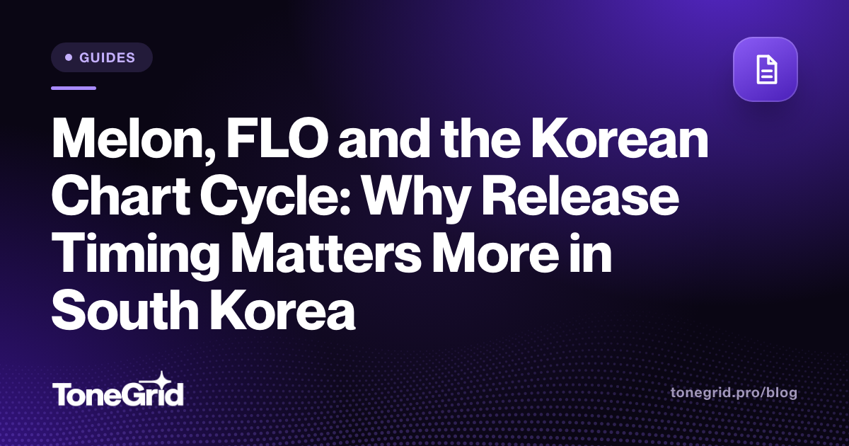 Melon, FLO and the Korean Chart Cycle: Why Release Timing Matters More in South Korea
