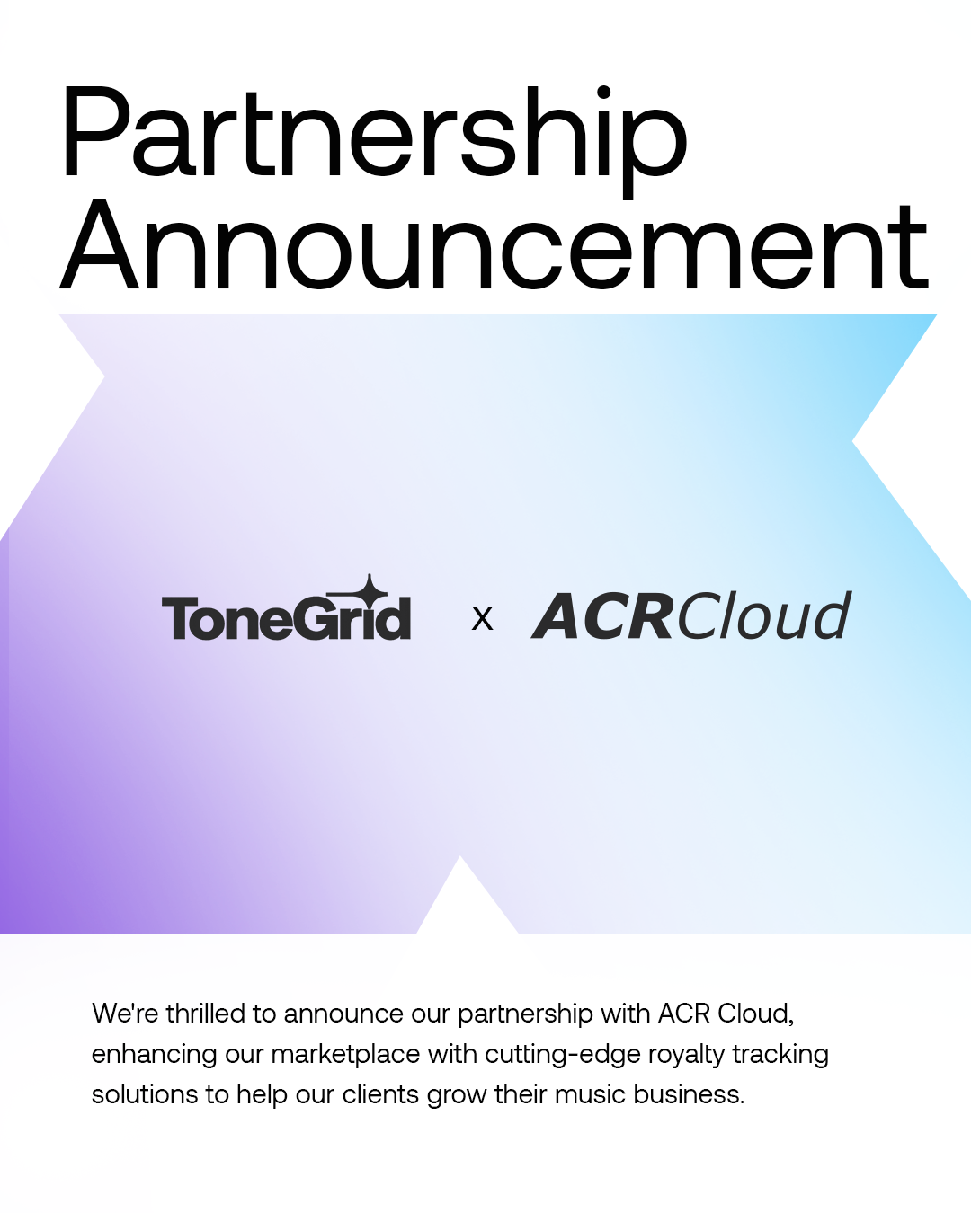 ToneGrid Partners with ACRCloud to Bring Enterprise-Grade Audio Intelligence to White-Label Music Distribution